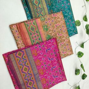 Pochampally Design Soft Silk Saree Design 2