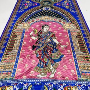 Rashmina Mehendi Inspired Saree - Blue